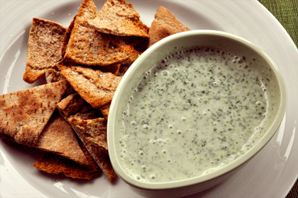 Lean Green Pita Dippers