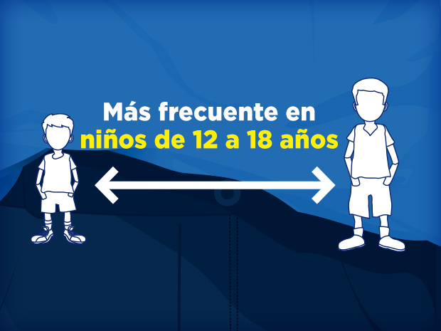 La torsión testicular puede afectar a varones de todas las edades, pero es más frecuente en los adolescentes.